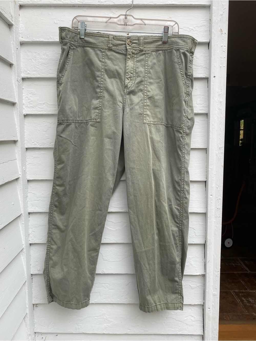 Sonoma Olive Utility Cargo Pants